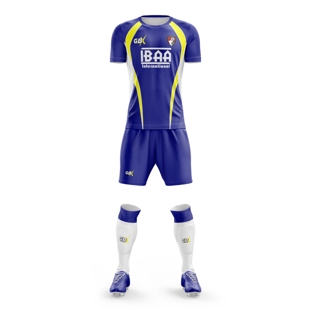 football kit blue yellow