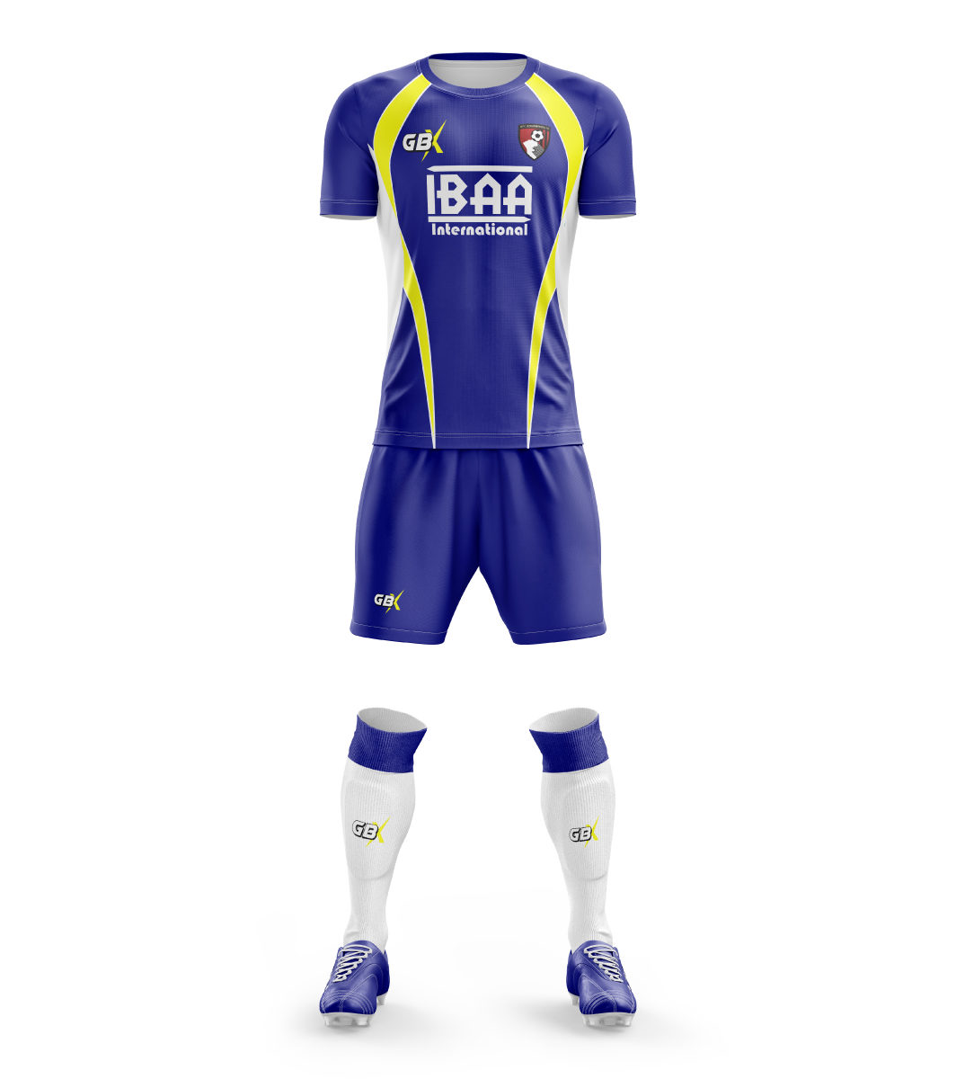 football kit blue yellow