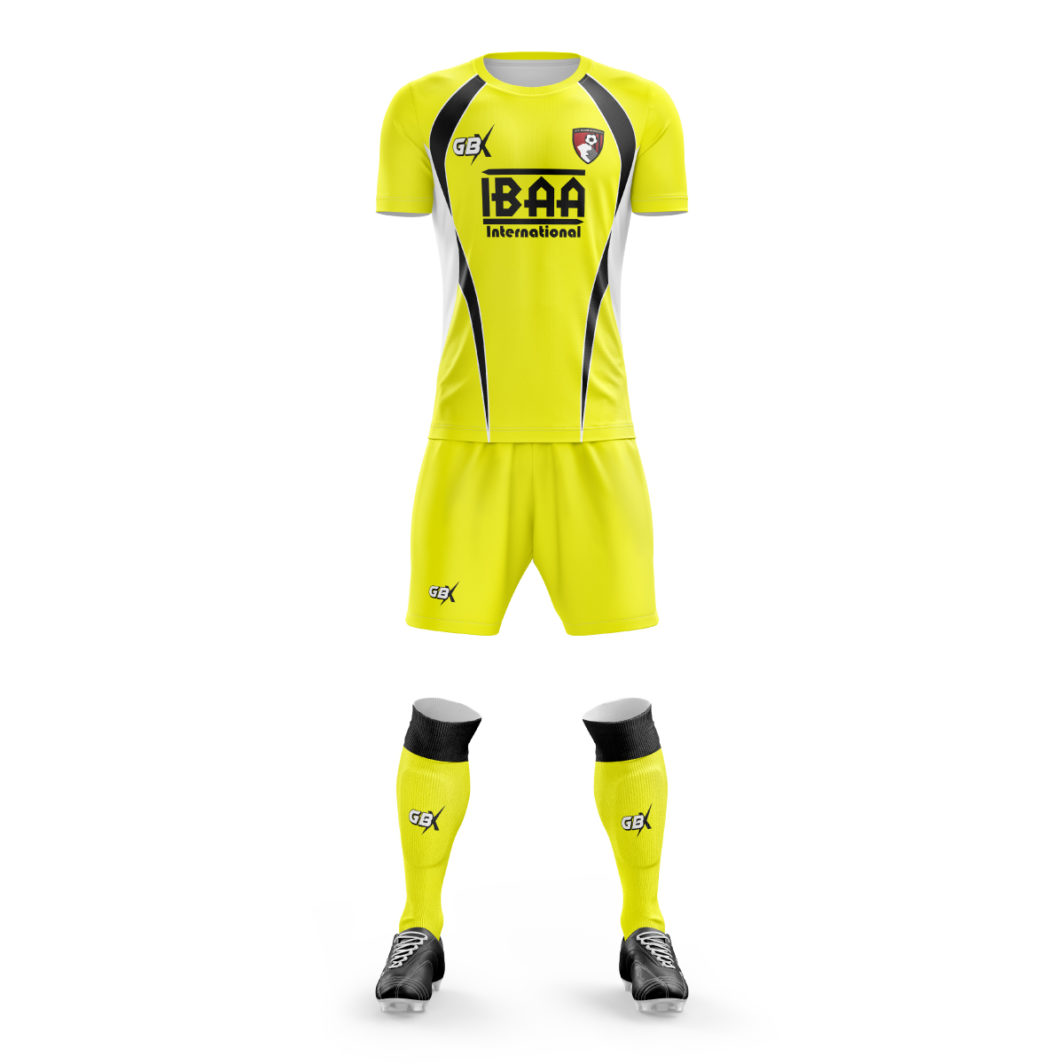 football kit yellow black