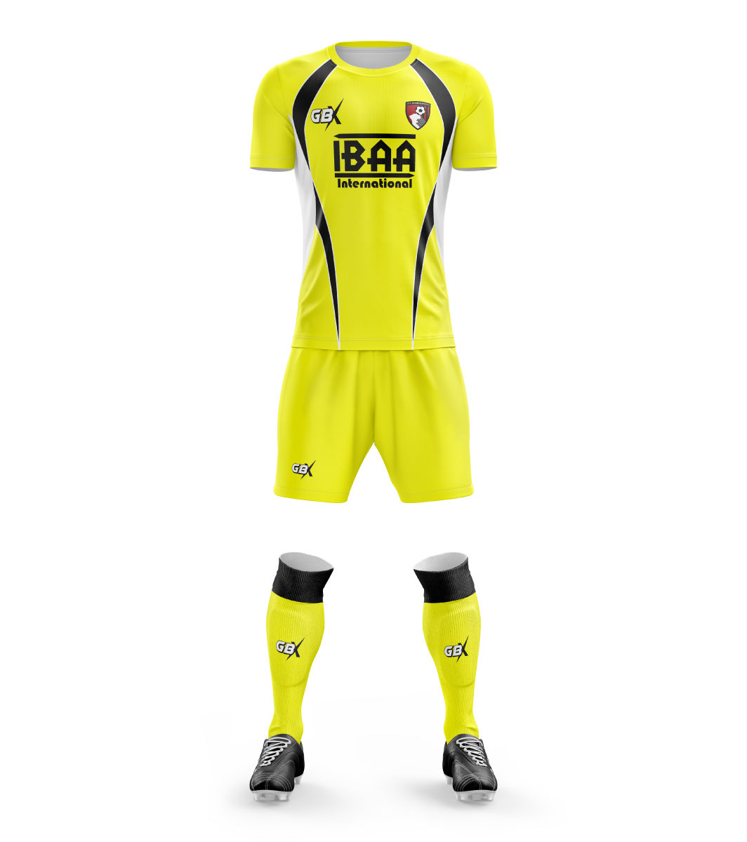 football kit yellow black