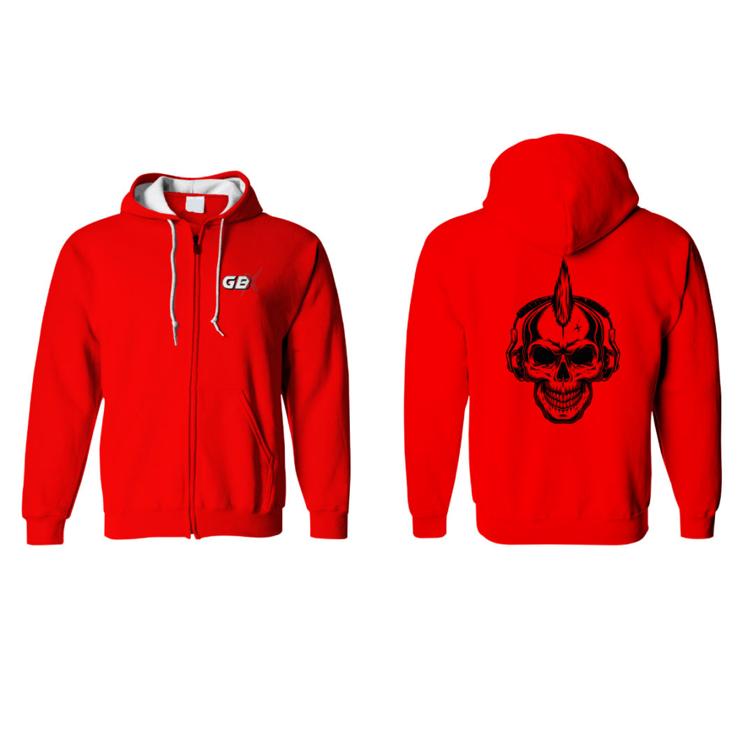 hoody jacket red