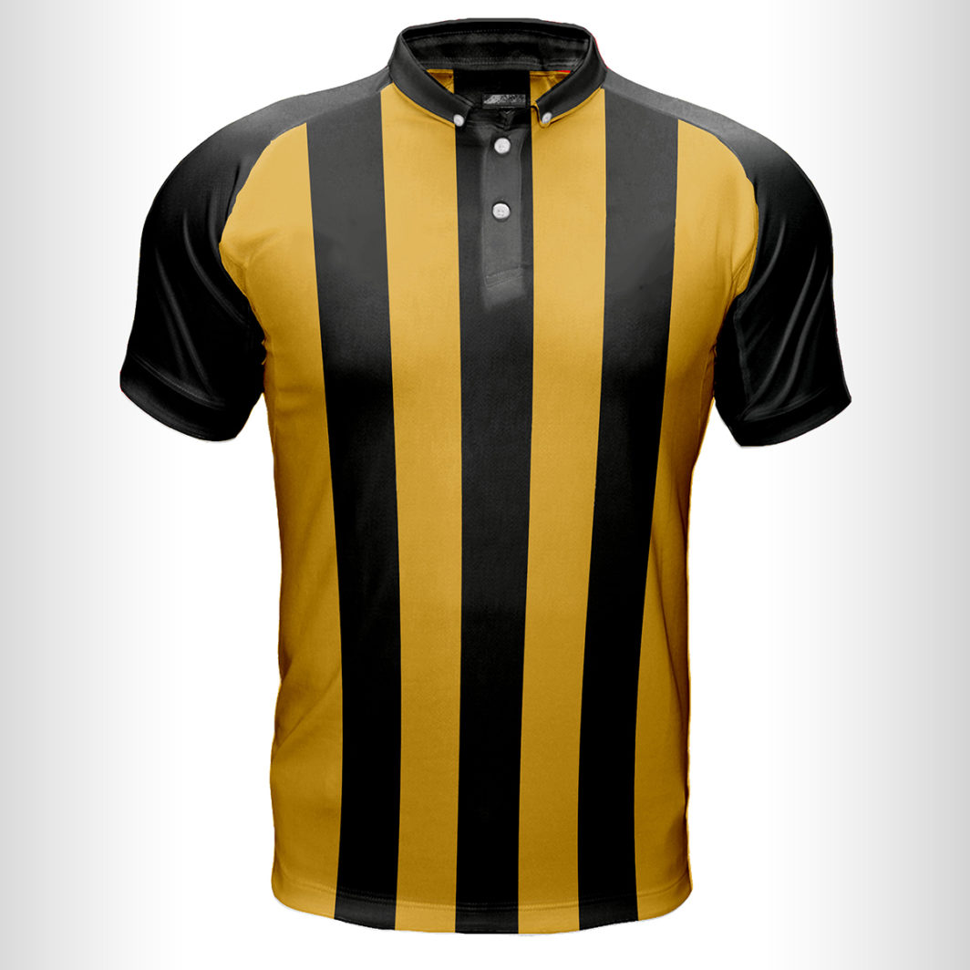 polo shirt yellow black stripes