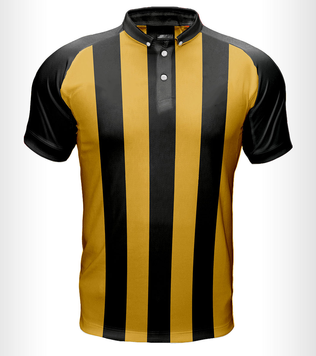 polo shirt yellow black stripes