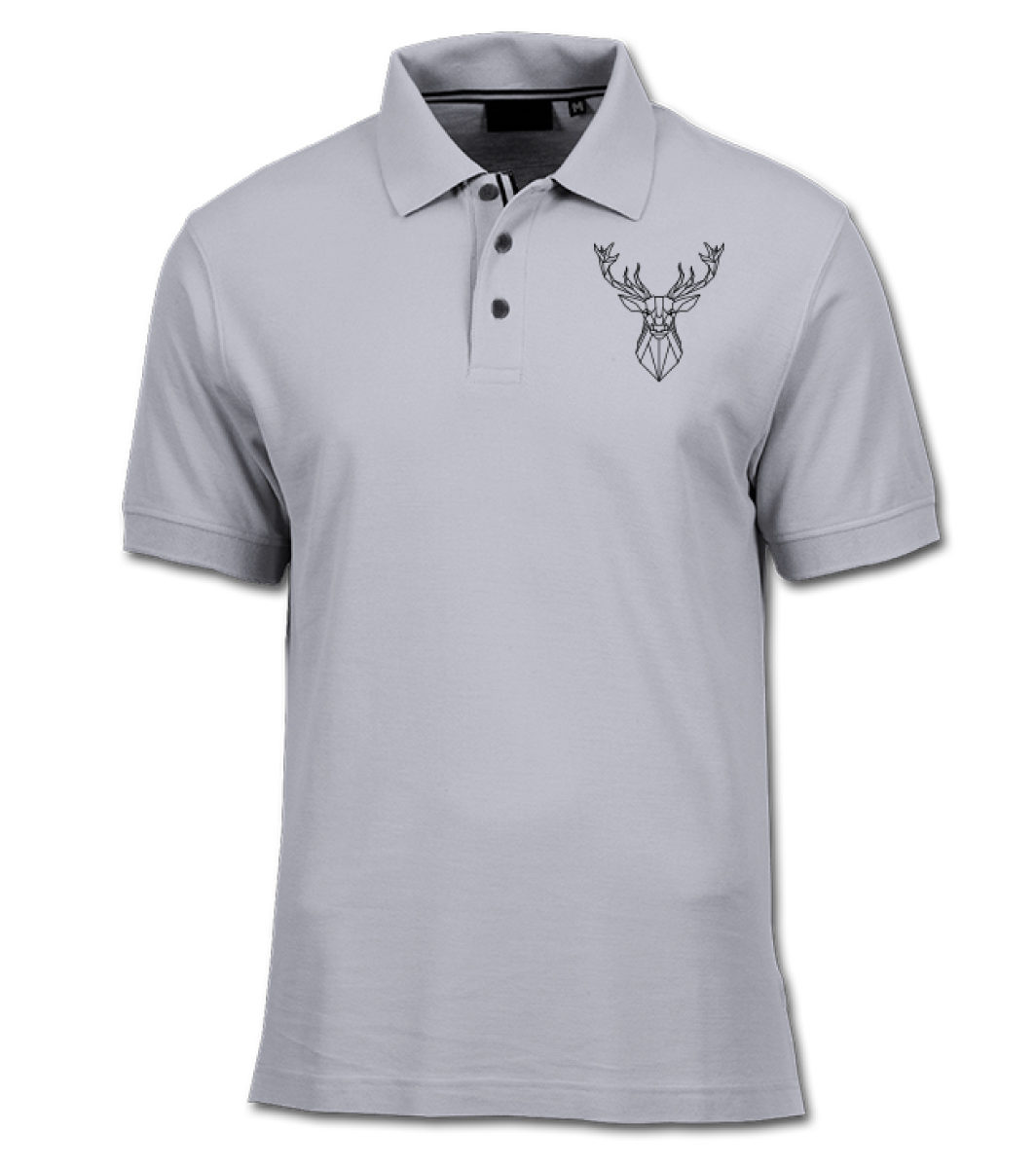 polo shirt grey