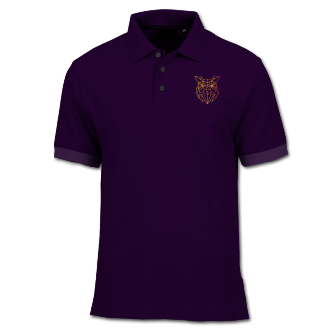 Polo shirt purple