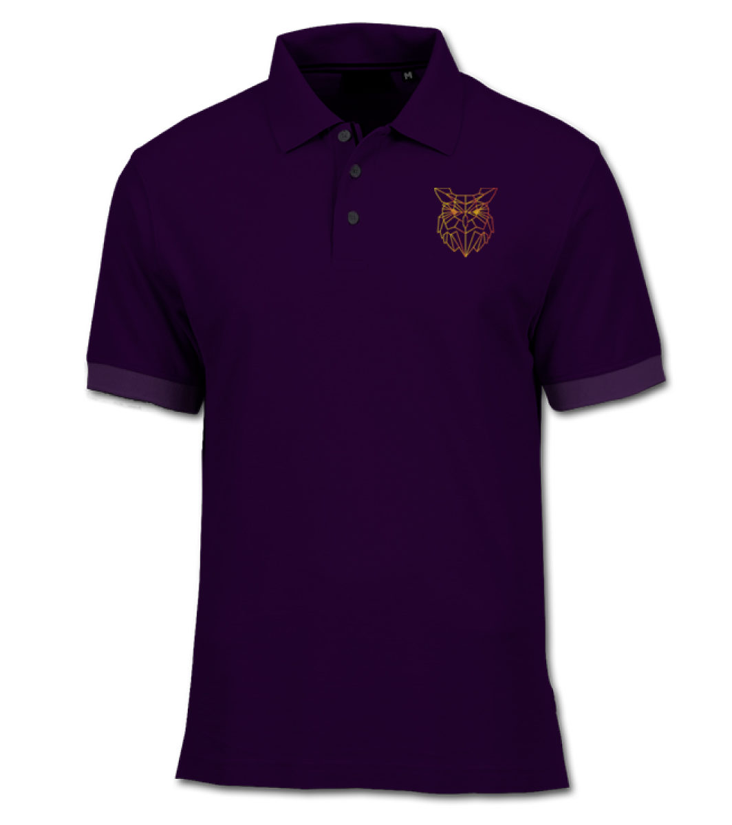 Polo shirt purple