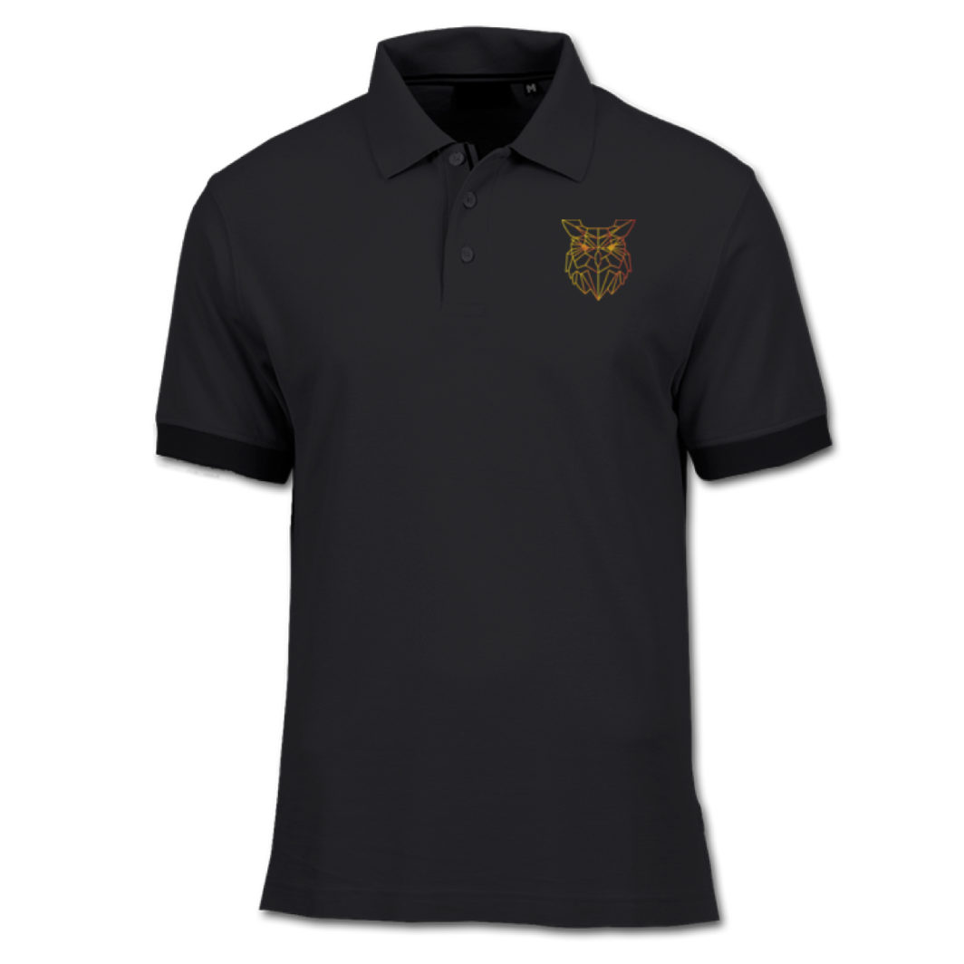 polo shirt black