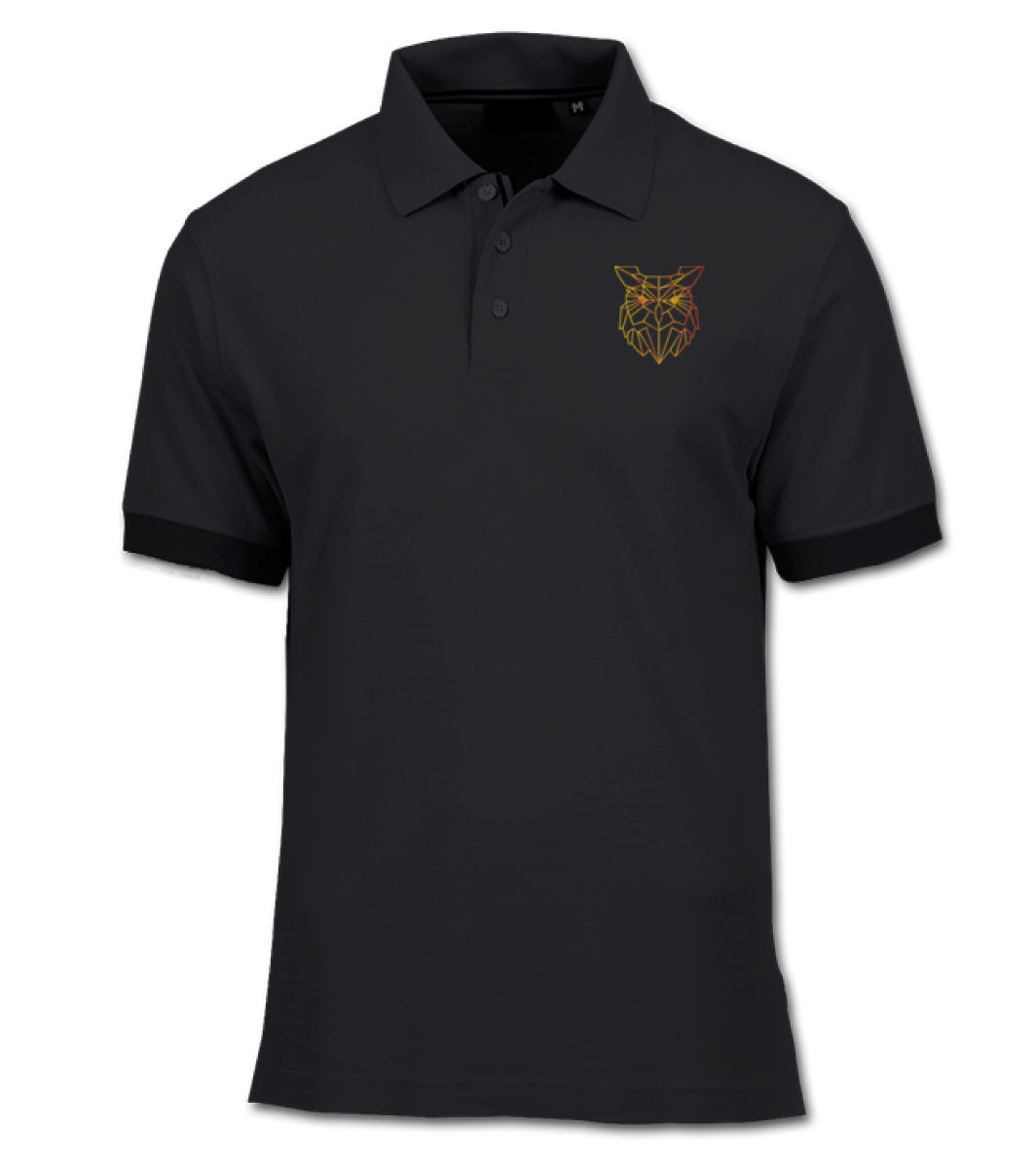 polo shirt black