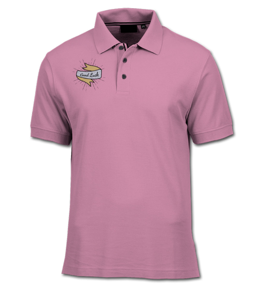 polo shirt pink